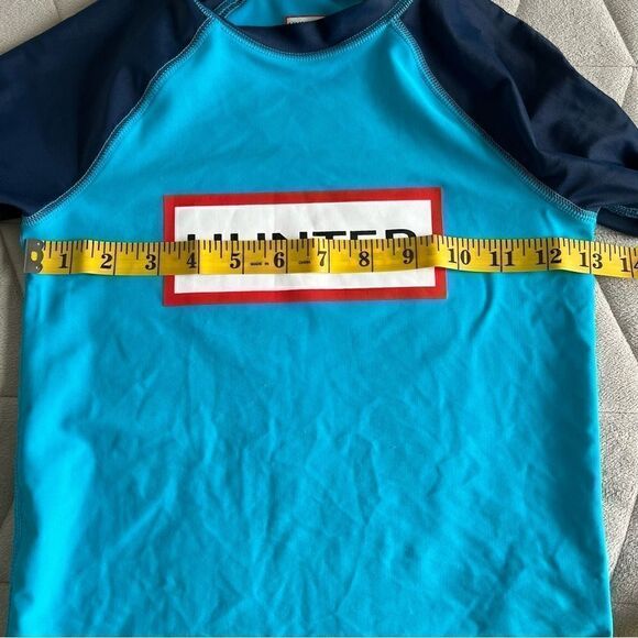 Hunter x Target Long Sleeve Swim Rashguard with Hunter Logo Blue Size Small - Picture 6 of 12